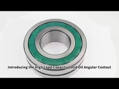 Operasi yang lancar Deep Groove Ball Bearings Solid Oil Bearings Kapasitas Beban Tinggi Desain tertutup