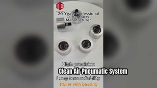 Presisi tinggi Cocok untuk Bullmer Keandalan jangka panjang Roller dengan bantalan