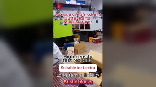 Blok Bulu Nilon Premium untuk Mesin Pemotong Lectra