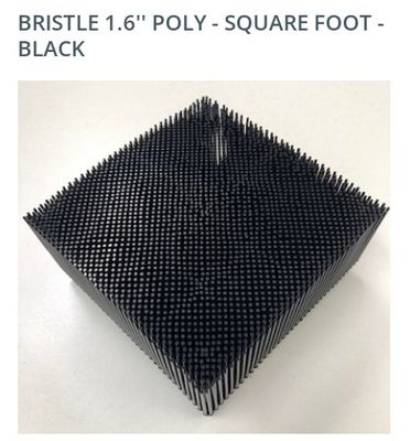 92911001 Nylon Bristles   Black Square Foot Poly Auto Cutter Bristle untuk Gerber Z7