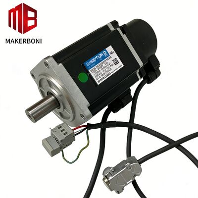 Kit Motor Servo AC 200V Presisi Tinggi 400W dan Motor Getaran untuk Mesin Potong Lectra