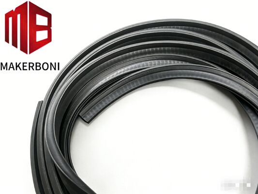 1310-0150-0004 Gerber Spreader Presser Bar Rubber Strip - 4m Panjang 17,2mm Lebar Premium Rubber Fabric Hold-Down Bar