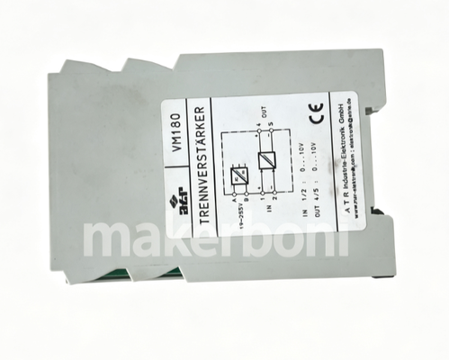 Amplifier Isolasi Sinyal A23 62995, Modul Rel DIN 0 ‑ 10V, 19 ‑ 255V AC/DC